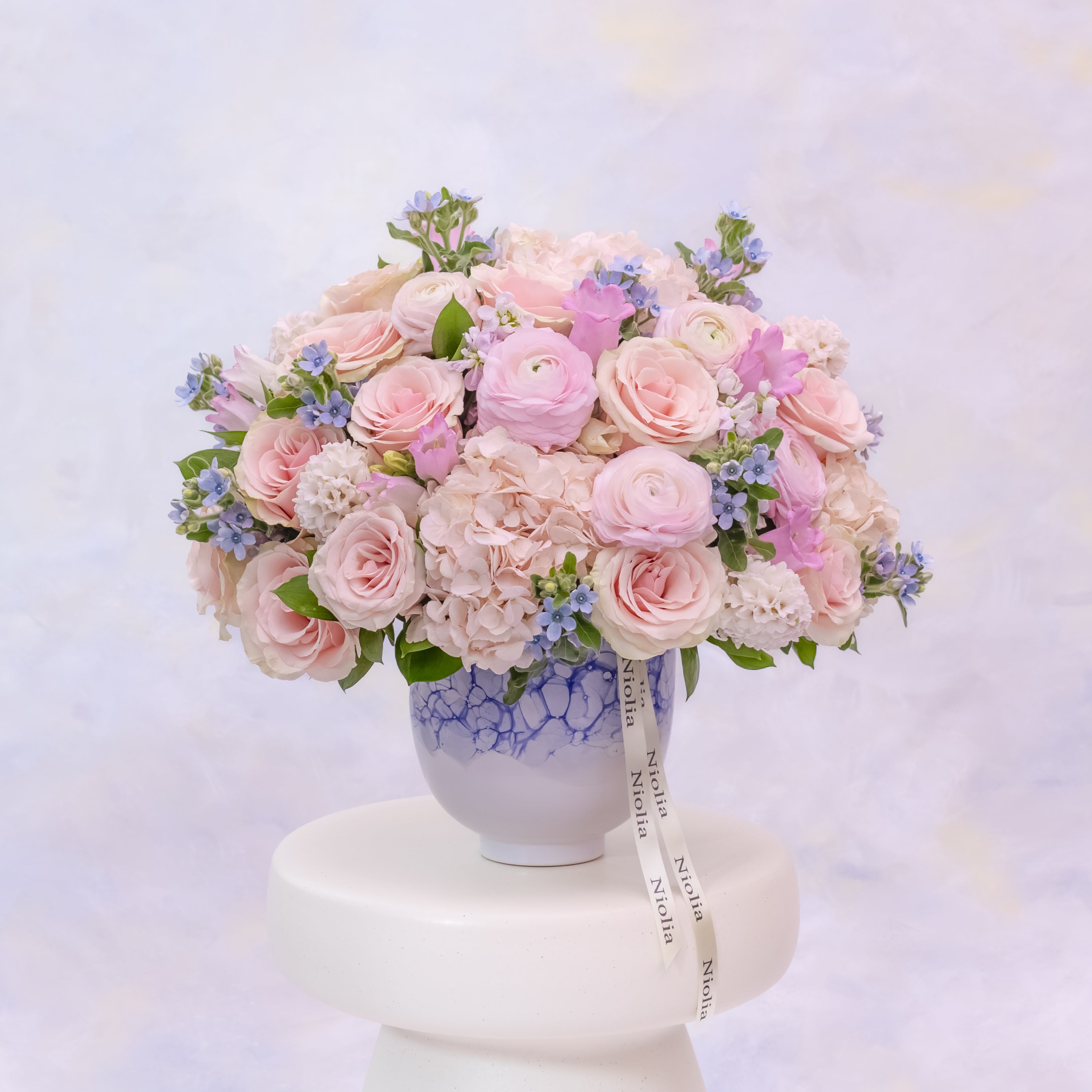 Luxury Watercolor Garden Floral Arrangement