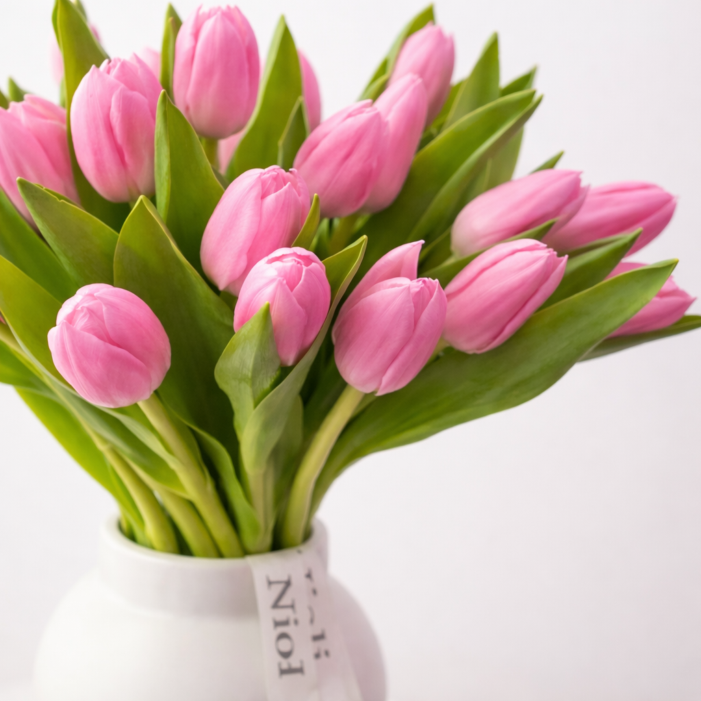 Petite Tulips in Pink