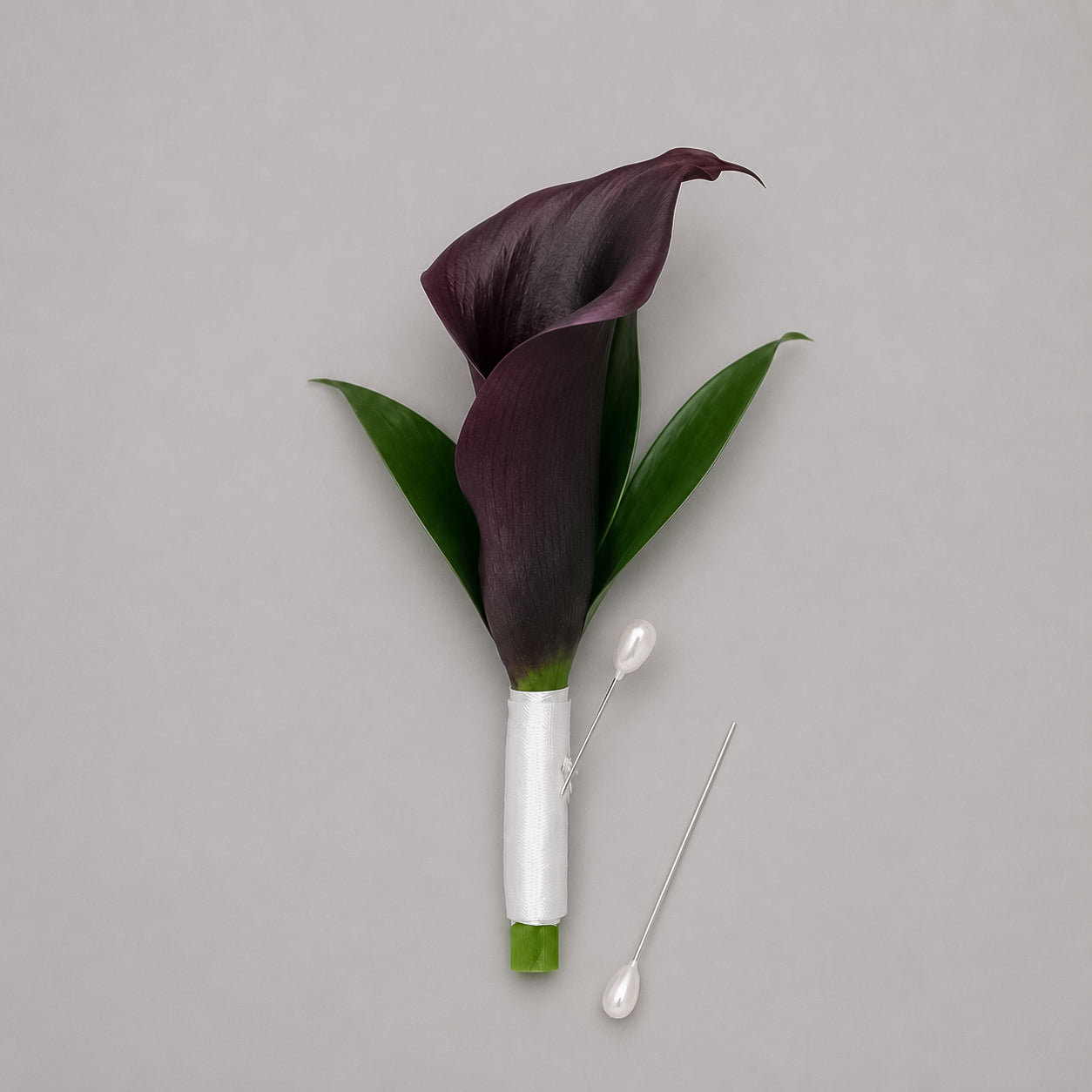Velvet Night Boutonniere