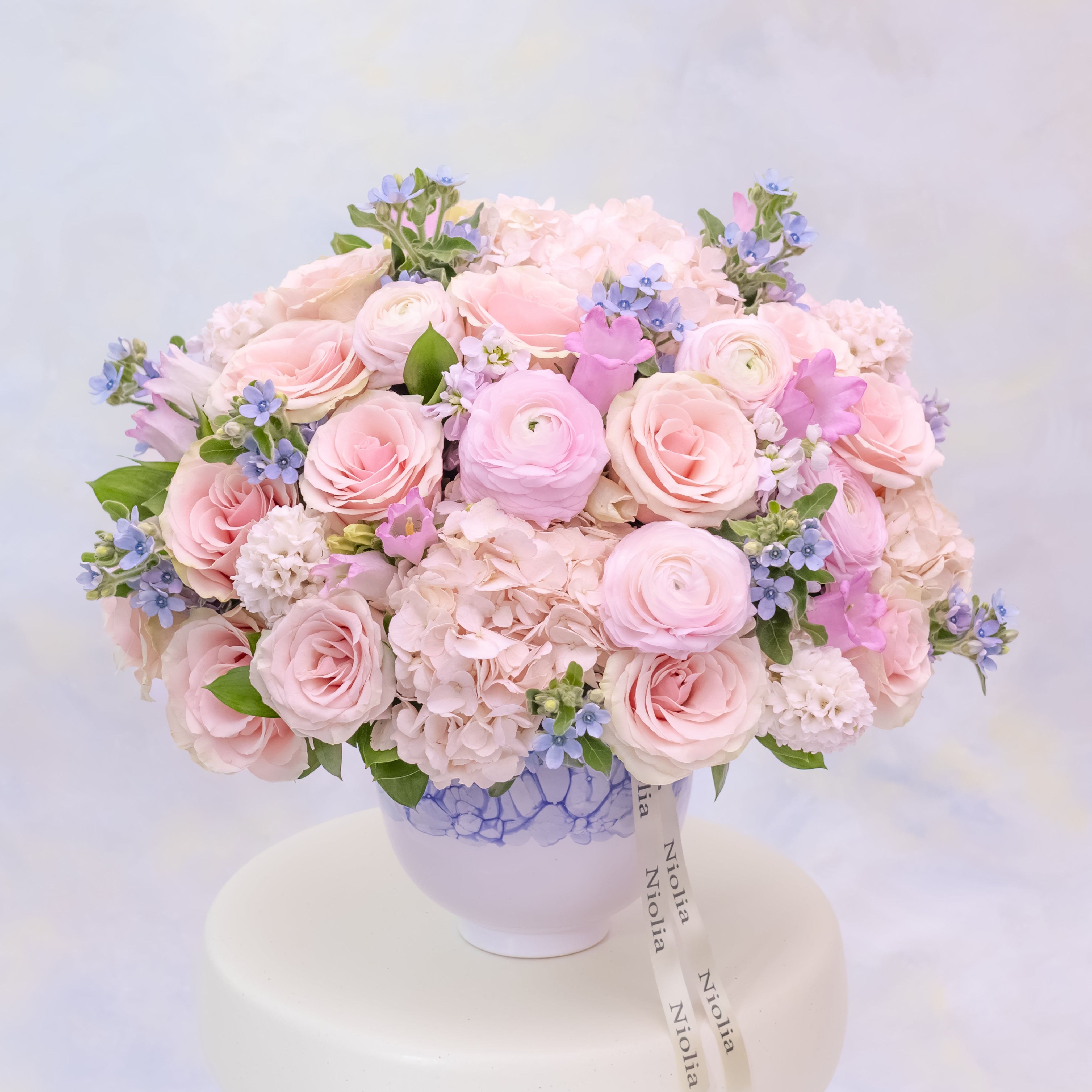 Luxury Watercolor Garden Floral Arrangement