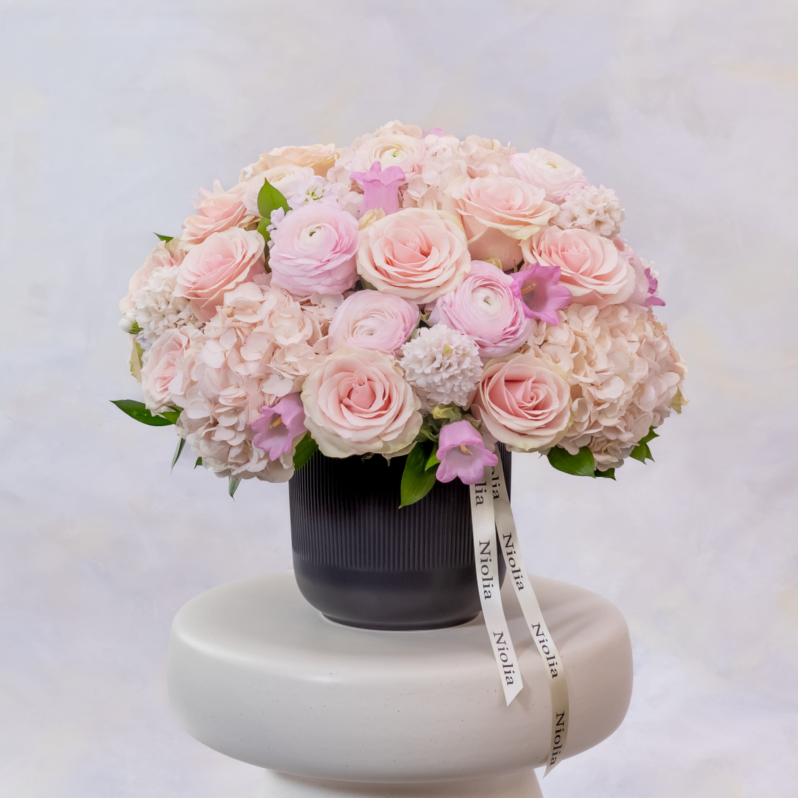 Deluxe Blush Flower Arrangement