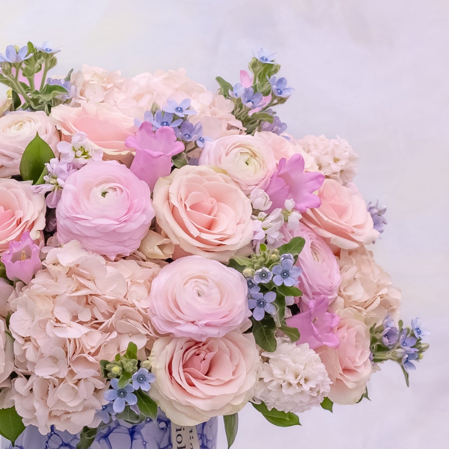 Luxury Watercolor Garden Floral Arrangement