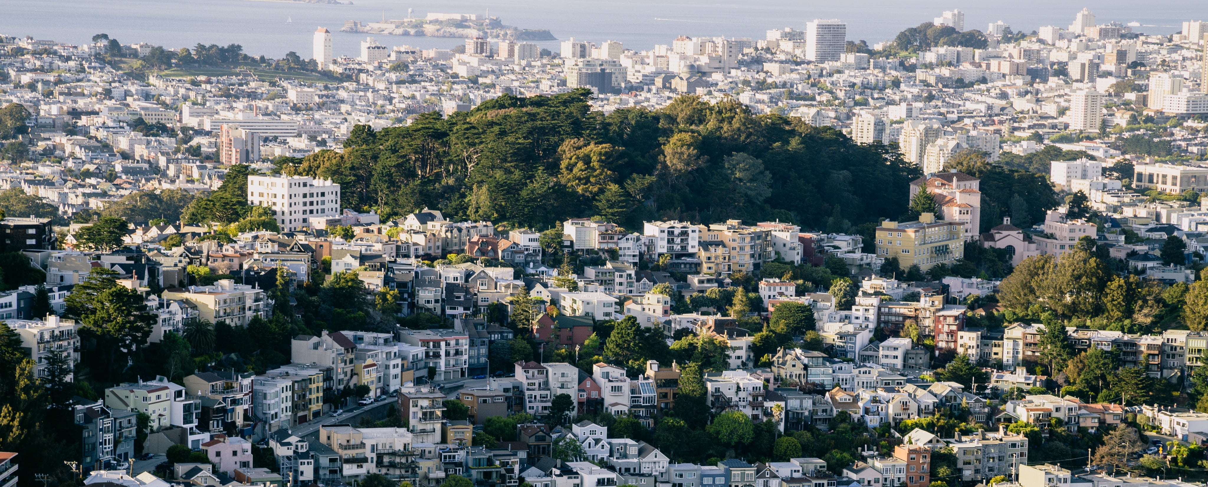 San francisco residential hillside
