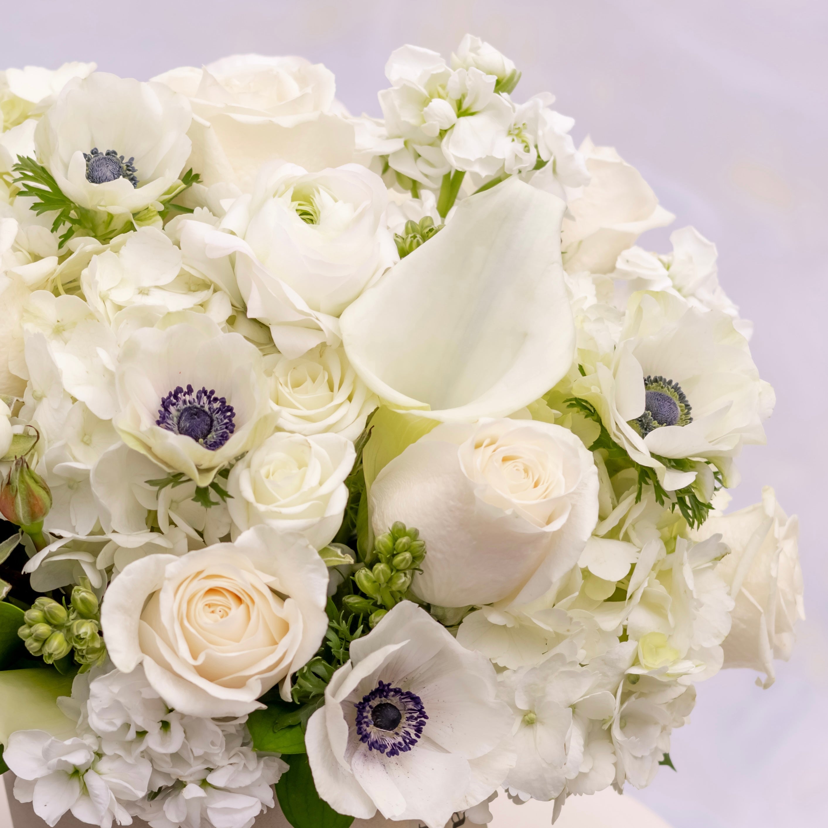 White Garden Flower Arrangement